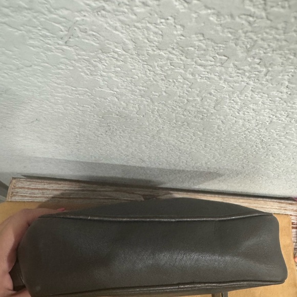 Saint Laurent Small Mono Leather Camera Bag-Grey - Picture 12 of 17